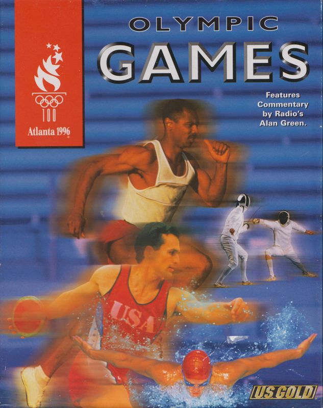 Olympic Games box art for Playstation